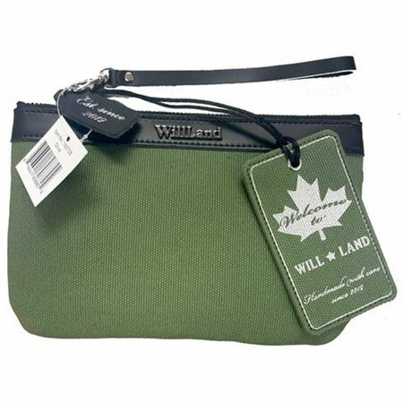 WILLLAND SELECTION WillLand Outdoors Selection 160728 Hand Pouch, Olive WS60880